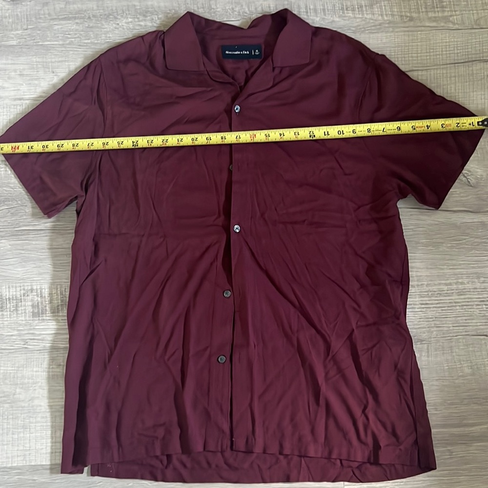 Extra Large, Abercrombie & Fitch, polo shirt.  Silky